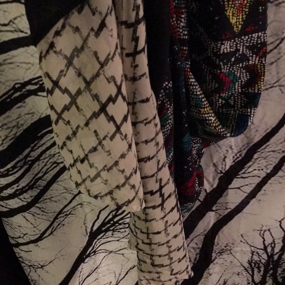 Silence and noise sz s maxi dress w tribal pattern - Picture 6 of 7
